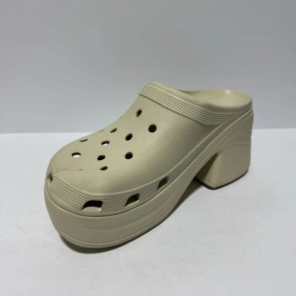 Crocs Mens Siren Clogs Bone Size 10